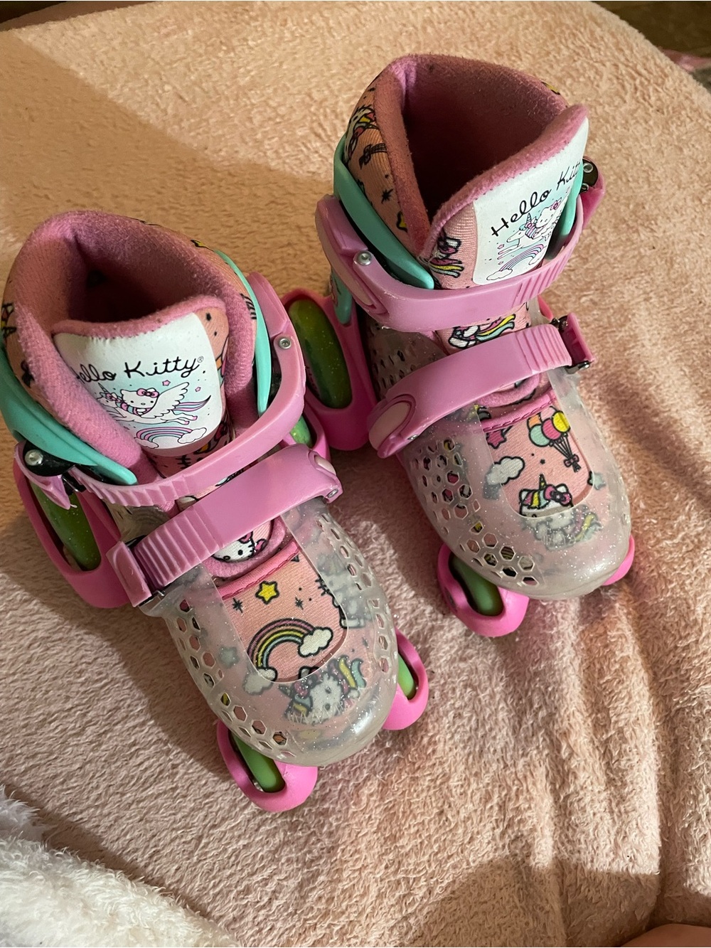 Hello Kitty Kids Adjustable Roller Skates